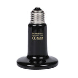 Ceramic Far-Infrared Heat Lamp for Reptiles — 25W-200W, 6 Power Options