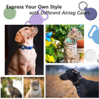 No-Subscription Pet Tracker for Apple Find My with AirTag Case