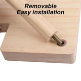 Wooden Ladder Platform — Climbing Toy for Hamsters & Small Pets
