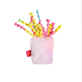 Catnip & Silvervine Plush Kicker Balls — Rattle Toy for Indoor Cats