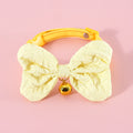 Candy Color Bow Collar for Cats & Small Dogs