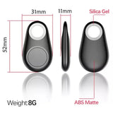 Mini Bluetooth GPS Tracker for Cats - Long-Range Anti-Theft Locator (iOS & Android)