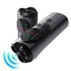 Ultrasonic 3-Head Dog Repellent & Trainer with Safety Light