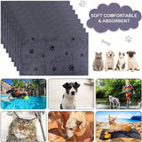 Quick-Drying Microfiber Dog Towel — Super Absorbent Bath Towel