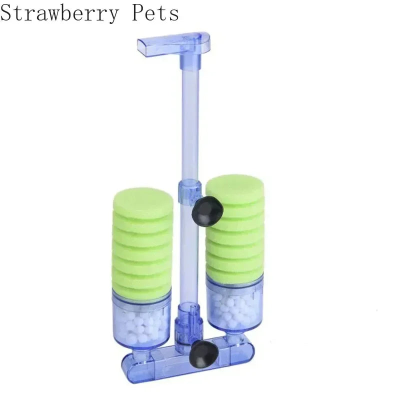 Aquarium Surface Skimmer Filter (Air Pump Driven, Oil Film Removal)