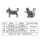 Bunny-Style Cat Harness & Leash Set — Escape-Proof Vest for Outdoor Walking