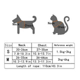 Bunny-Style Cat Harness & Leash Set — Escape-Proof Vest for Outdoor Walking