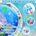 Interactive Floating Fish Cat Play Mat