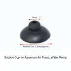 Aquarium Suction Cup Holders (10-Pack, Black, Glass Tank Clips)