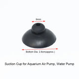 Aquarium Suction Cup Holders (10-Pack, Black, Glass Tank Clips)