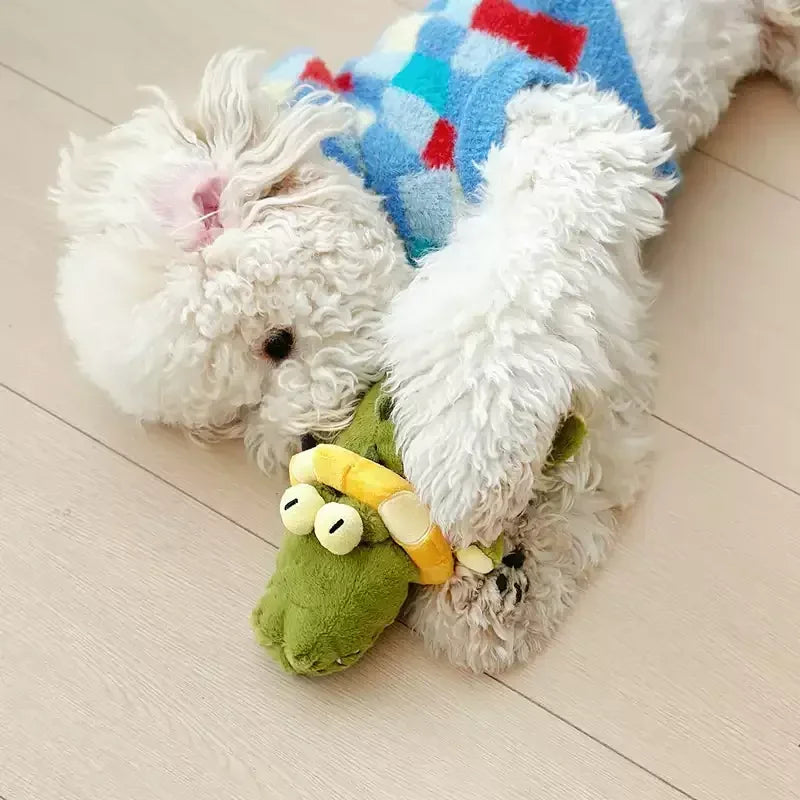 Automatic Flapping Plush Dog Toy