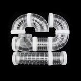 Hamster Tunnel Tube Set — DIY Modular Pipes for Cage Play