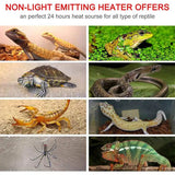 Adjustable Reptile Heat Mat — Under-Tank Terrarium Warmer, 5W–20W