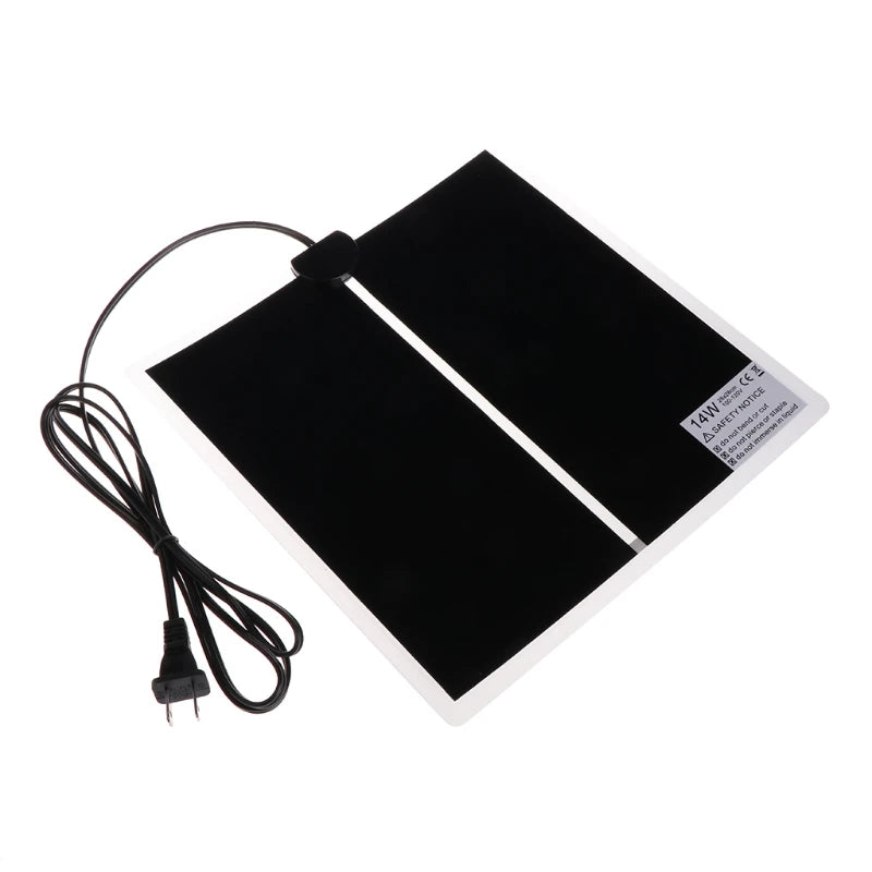Thin Flexible Reptile Heat Mat — Even Substrate Warmth, 5W-20W