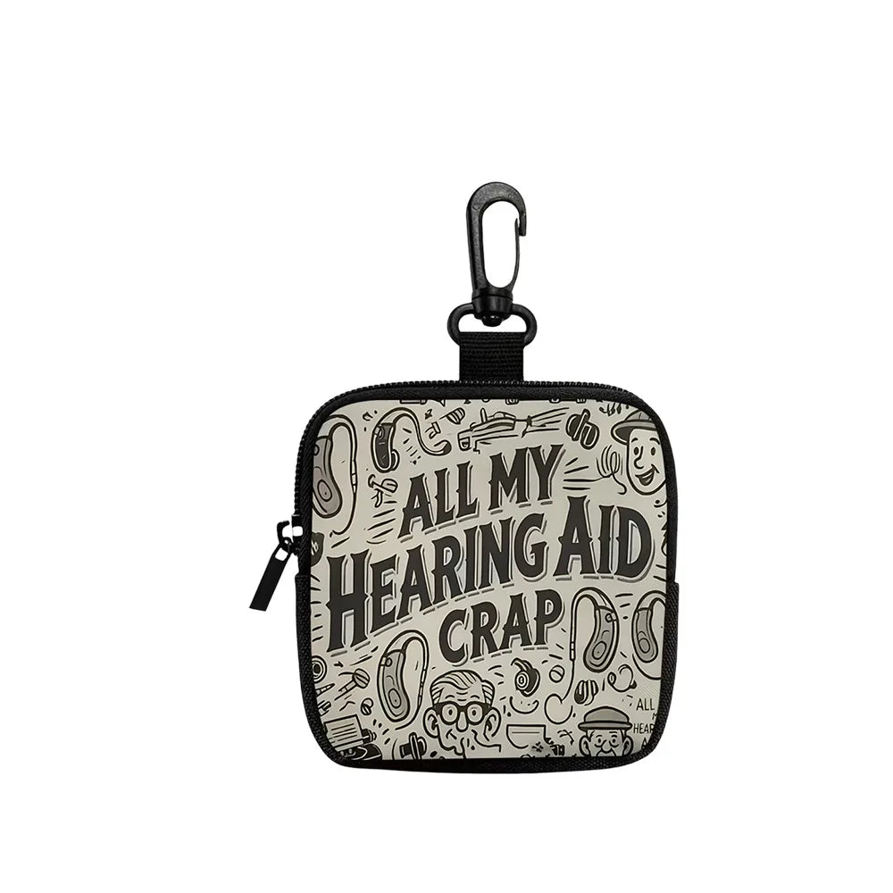 Mini Dog Treat Pouch (Lightweight, Hook Clip, Zipper Closure)