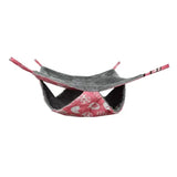 Sugar Glider Hammock — Warm Layered Hanging Bed for Small Pets