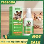 Fast-Acting Flea & Tick Repellent Spray — Relieves Itching, 50ml