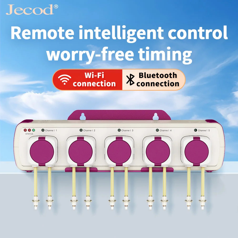 Jebao Smart WiFi Auto Dosing Pump (App Control, Aquarium Dosing System)