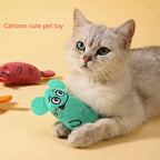 Cartoon Plush Teething Toy for Pets