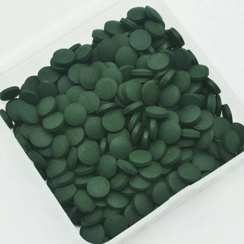High-Purity Spirulina Tablets for Fish & Shrimp (50–1000pcs, Seaweed Enriched)