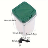 Automatic Rabbit Water Dispenser — Drip-Feed Bottle Fountain