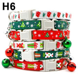Wholesale Christmas Dog Collar 24-Pack (Festive Neck Strap)