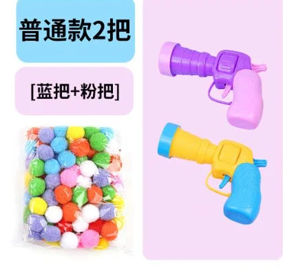 Self-Activating Pom Pom Ball Launcher — Interactive Fetch Toy for Cats