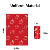 Photodegradable Dog Poop Bags (Strawberry Scented, Red)