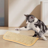 Catnip Sisal Scratching Pillow Chew Toy — Bite-Resistant Claw Grinding & Play Toy for Cats