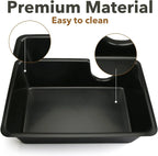 Ventilated Reptile Hide Box — Rectangular Shelter for Geckos, Snakes & Spiders