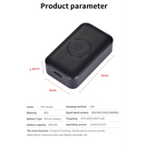 GSM AGPS Waterproof GPS Pet Collar Tracker with Calls & Remote Control