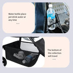 4-Wheel Foldable Jogger Pet Stroller with Detachable Basket for Small & Medium Dogs & Cats — Lightweight
