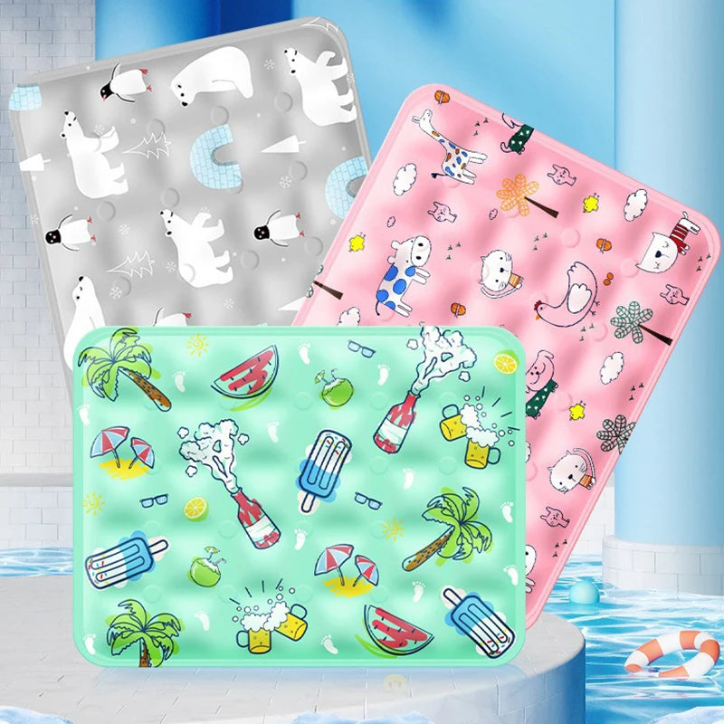 Cooling Ice Pad Mat for Cats & Dogs, Summer