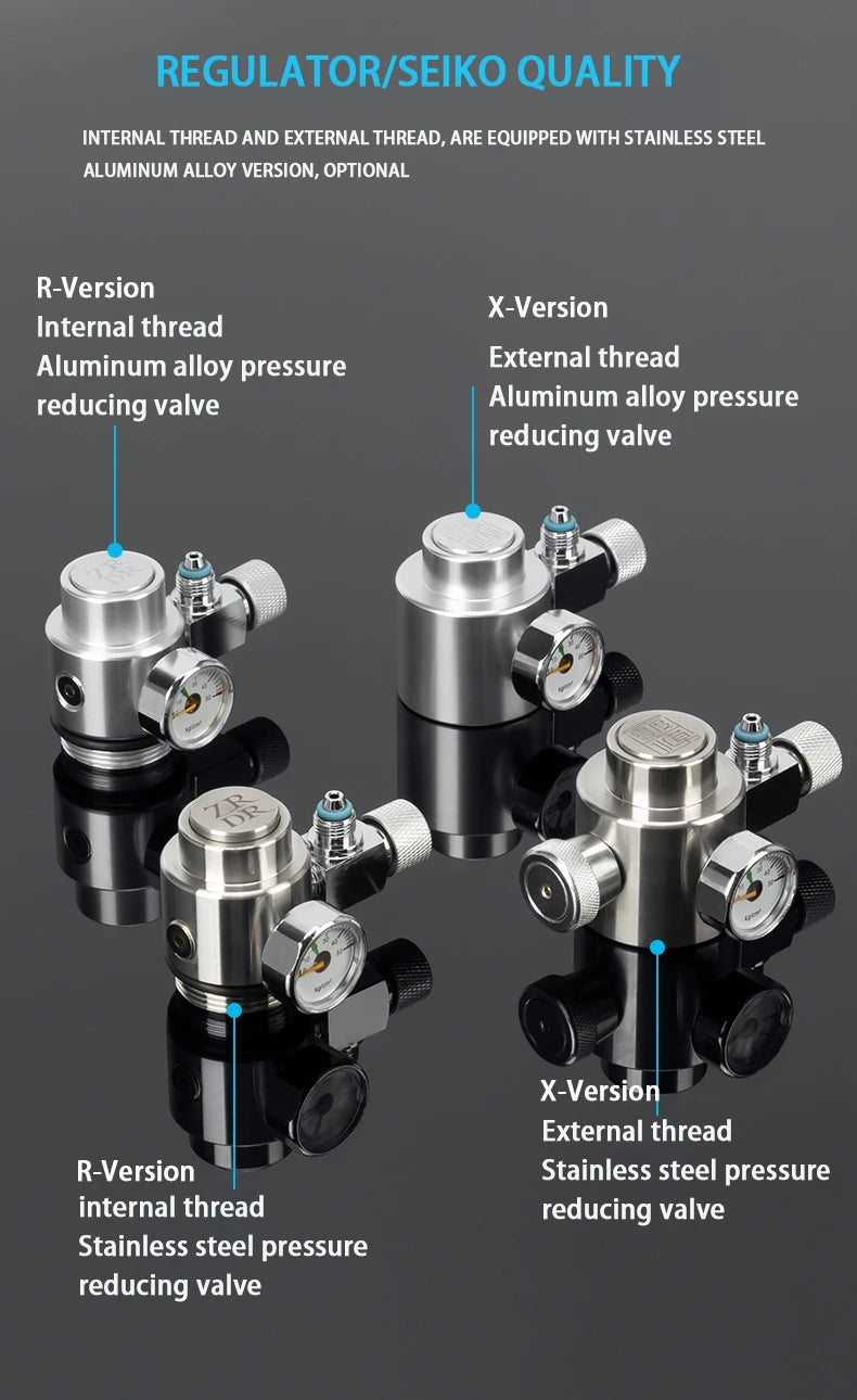 DIY Stainless Steel Aquarium CO2 Generator System Kit