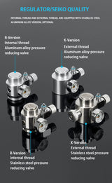 DIY Stainless Steel Aquarium CO2 Generator System Kit