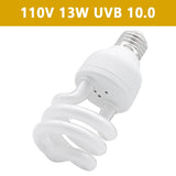 UVB Calcium Supplement Lamp — Energy-Saving E27 Bulb, 5.0 or 10.0