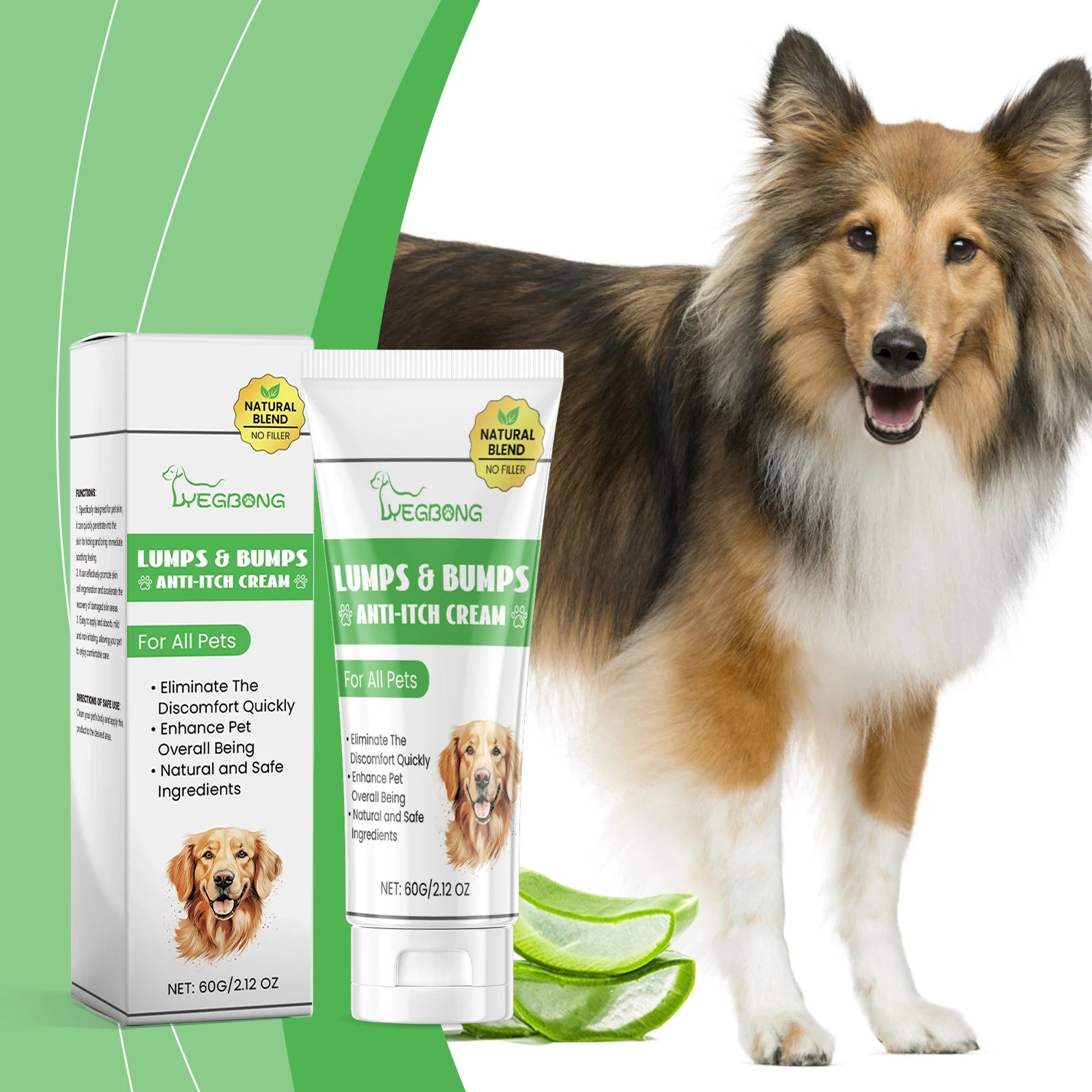 Mild Anti-Itch Pet Skin Essence — Hormone-Free Relief for Dryness & Hair Thinning