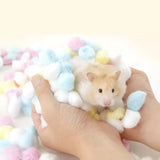 Soft Cotton Nesting Balls — Warm Bedding for Small Pets