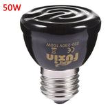 Ceramic Infrared Heat Lamp for Reptiles — No-Light Heating Bulb, E27, 25W–100W