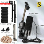 USB Aquarium Sponge Filter (Quiet, Wave Maker, Oxygenator)
