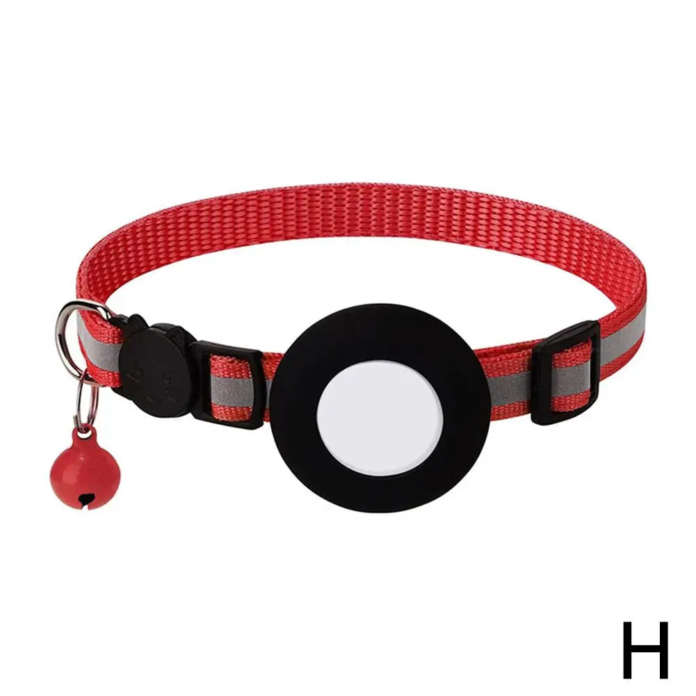 Reflective Breakaway Cat Collar with Bell — Safety-Release Design