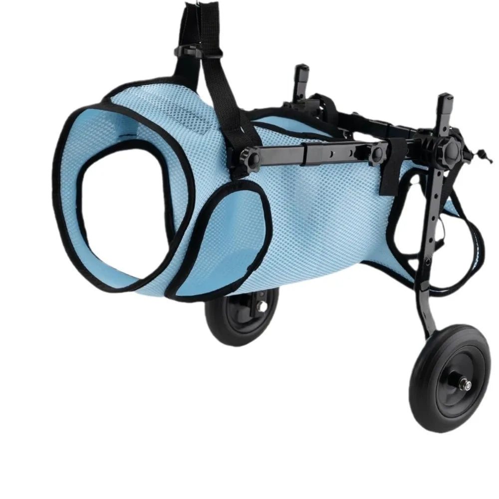 Adjustable Dog Wheelchair (Hind Leg Support, Breathable, Rehab)