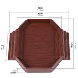 Tortoise Water Dish with Ramp — Anti-Slip Bath & Feeding Tub for Tortoises & Geckos