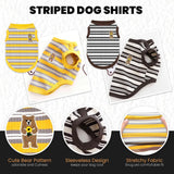 Striped Cat T-Shirt — Stretchy Breathable Slip-On Tank Top