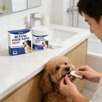 Dog & Cat Teeth Cleaning Finger Wipes — Reduces Plaque, Freshens Breath, 50-Pack