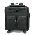 Luxury Foldable Wheeled Pet Trolley Carrier Bag with Telescopic Handle — Approved Travel Case