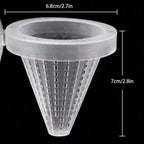 Aquarium Conical Feeder Cup for Live Worms & Nematodes 2-Pack