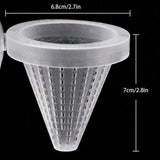 Aquarium Conical Feeder Cup for Live Worms & Nematodes 2-Pack