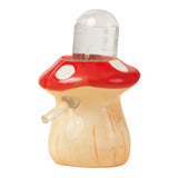 Ceramic Mushroom Water Bottle — Leakproof Stand for Small Pets