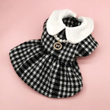 Tweed Dress Jacket for Small Dogs (Christmas Winter Clothes)